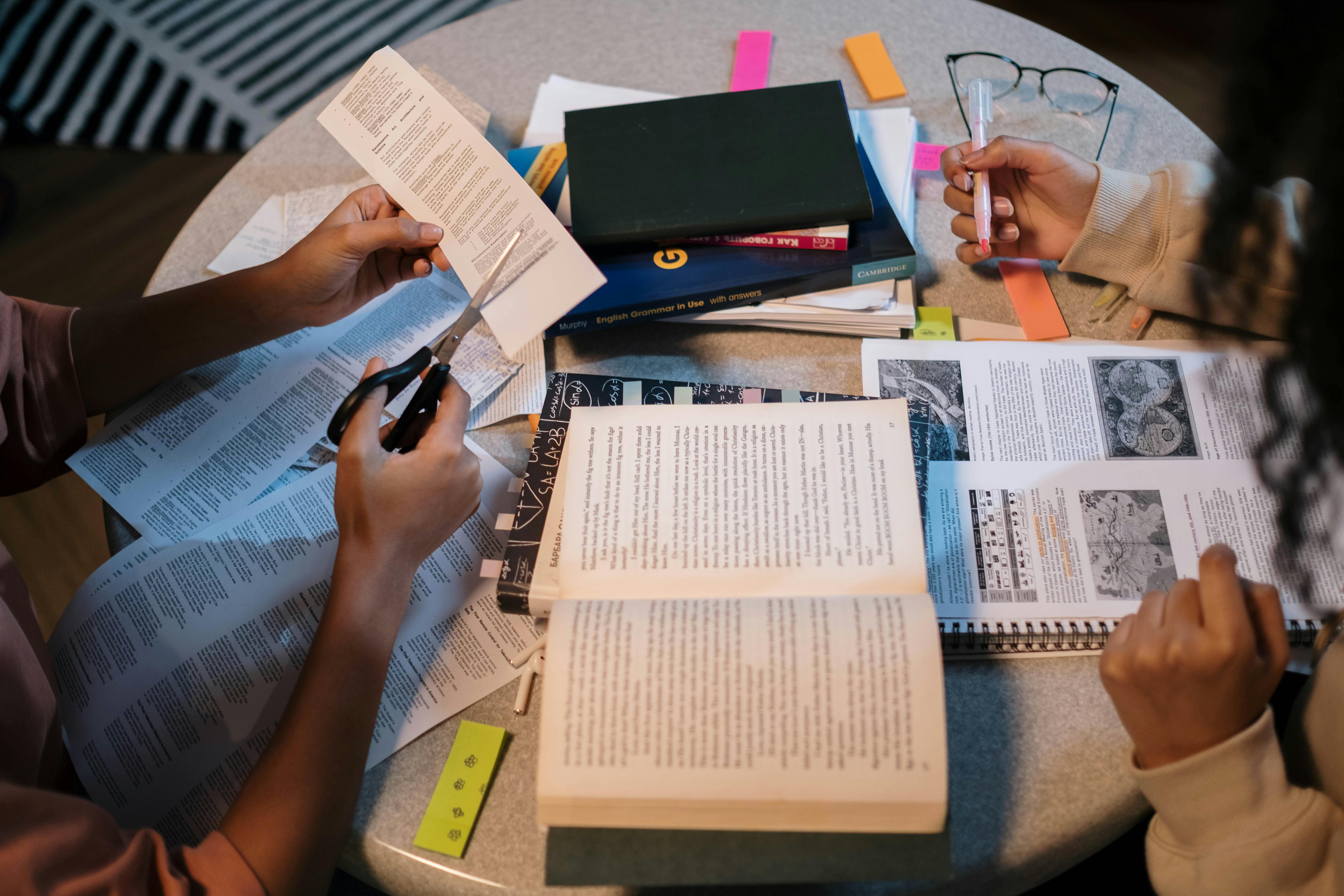 Curated Academic Resources screenshot