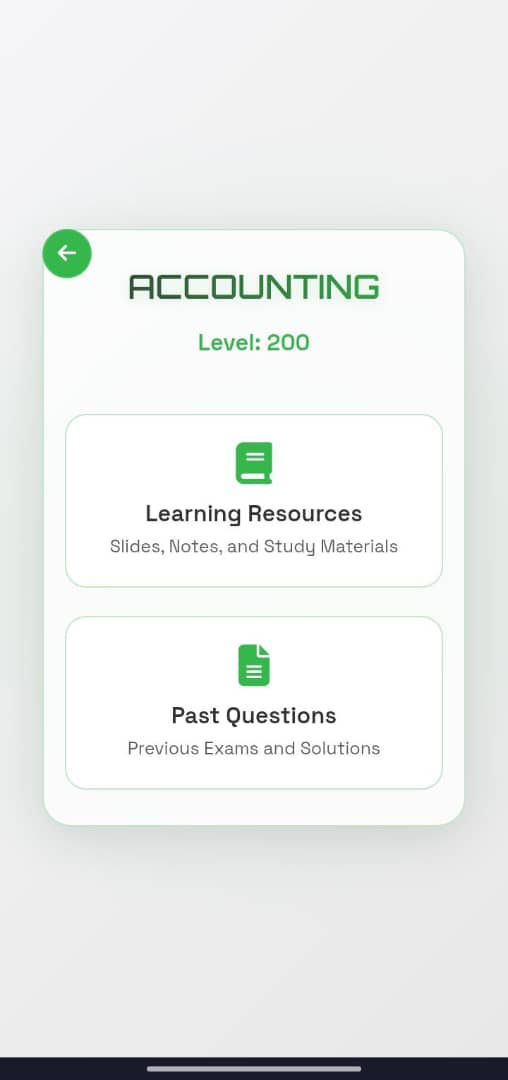 Curated Academic Resources mobile screenshot